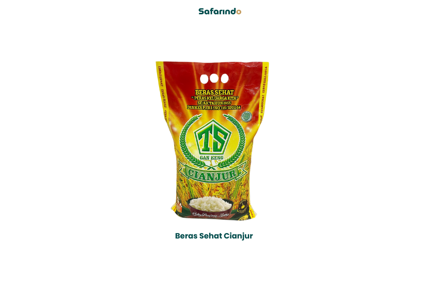 Beras Sehat Cianjur 15Kg dari Gan Keng